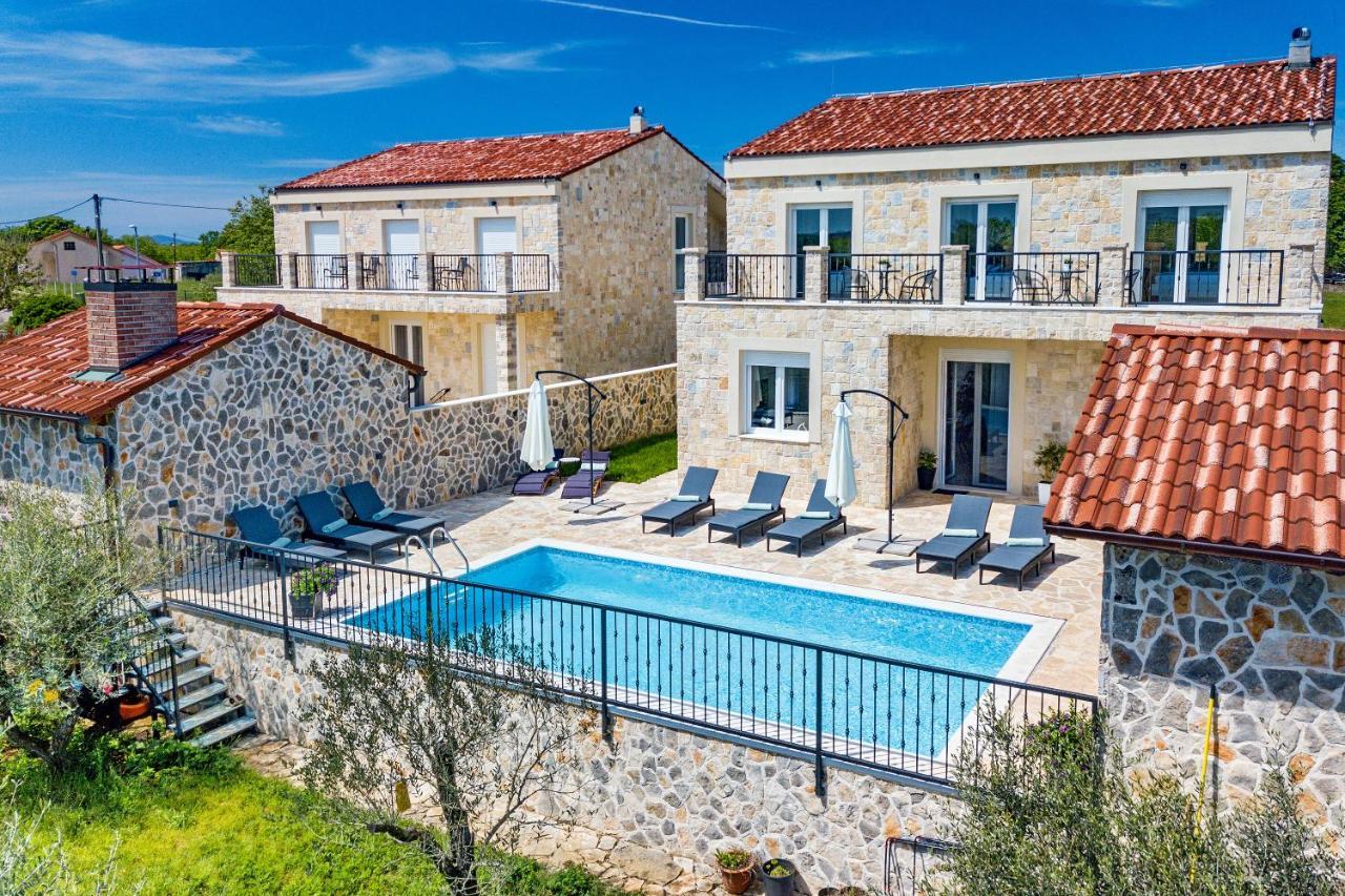 Luxury Stone Villa With Pool - Brisevo מראה חיצוני תמונה