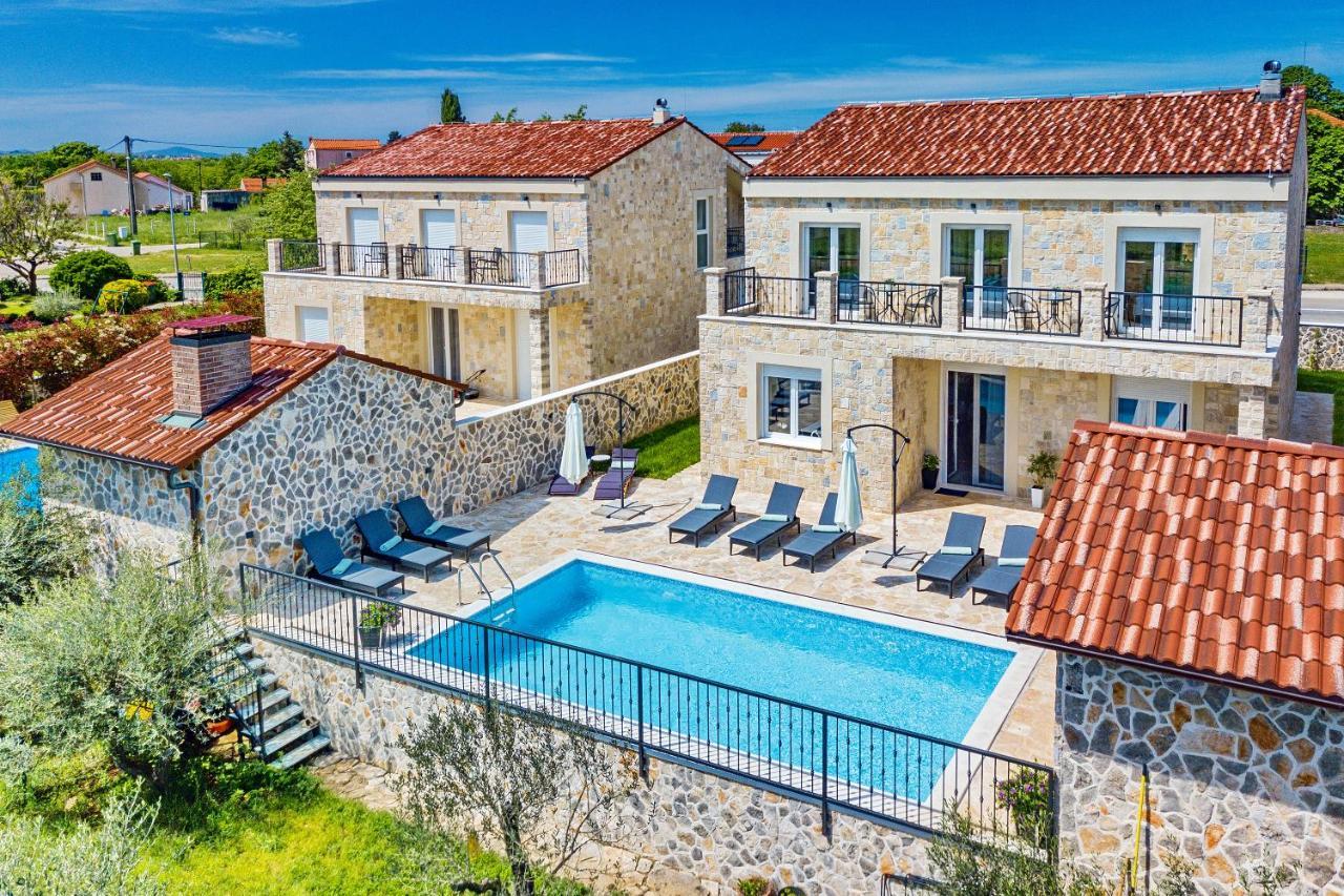 Luxury Stone Villa With Pool - Brisevo מראה חיצוני תמונה