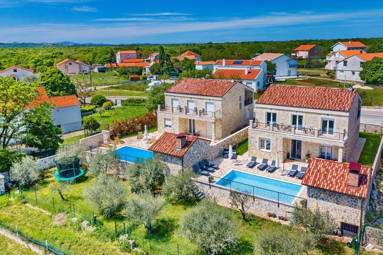 Luxury Stone Villa With Pool - Brisevo מראה חיצוני תמונה