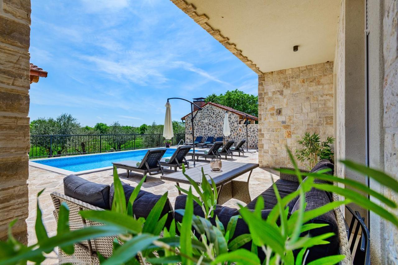 Luxury Stone Villa With Pool - Brisevo מראה חיצוני תמונה